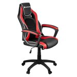 Tracer gamezone gc33 si�ge de jeu sur pc si�ge balan�oire (nacelle) noir et rouge
