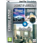 Tripack aroport - tunnels - gratte ciels pc
