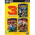 Triple pack lego: batman 2, harry potter et le seigneur des anneaux pc