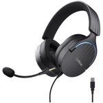 Trust gaming gxt 490 fayzo casque gamer 7. 1 filaire usb avec microphone, son surround, 85% plastiques ...