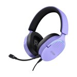 Trust gxt 490p fayzo, casque de jeu usb 7. 1, violet