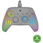 Turtle beach afterglow wave controller grise manette de jeu rgb filaire - licence pour xbox series xs, ...