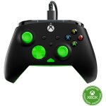 Turtle beach rematch core noir / vert - manette de jeu filaire - licence xbox series xs, xbox one et ...