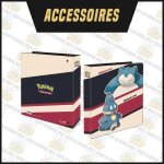 Ultra pro - grand classeur a anneaux pokmon ronflex (ultra pro)