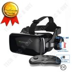 Version casque de tlphone mobile casque de ralit virtuelle 3d miroir panoramique lunettes vr - noir ...
