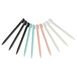 Vhbw 10x stylos de saisie compatible avec nintendo 3ds, ds lite console de jeux - noir / rose / blanc ...