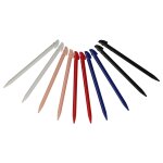 Vhbw 10x stylos de saisie compatible avec nintendo 3ds xl console de jeux - noir / rose / blanc / bleu ...