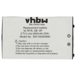 Vhbw 1x batterie compatible avec nintendo game boy advance special, gba - sp console de jeux (800mah, ...