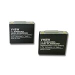 Vhbw 2x batterie compatible avec gn netcom gn9125, gn - nordkom gn9120 casque audio, ecouteurs sans fil ...