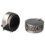 Vhbw 2x batterie remplacement pour apple a3hoc, cp1154 pour casque audio, ecouteurs sans fil (50mah, ...
