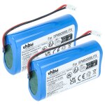 Vhbw 2x batterie remplacement pour spektrum spmb2000litx pour t�l�commande remote control (2600mah, 7, ...