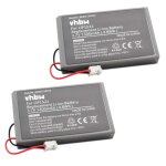 Vhbw 2x batterie remplacement pour sony kcr1410, lip1522 pour manette de jeu (1300mah, 3, 7v, li - polym�re) ...