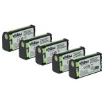 Vhbw 5x batterie compatible avec sennheiser ew 172 g3, ew 182 g2, ew 182 g3, ew 172 g4 casque audio, ...