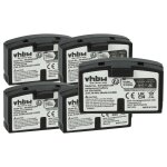 Vhbw 5x batterie compatible avec sennheiser ri 250, ri 150, hdr 8 - 9, is150, is380, is300 casque audio, ...