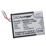 Vhbw batterie compatible avec sony psp e1008, e1004, e1002, e1000, e1003 console de jeux (900mah, 3, ...