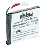 Vhbw batterie remplacement pour logitech l / n: 1110 pour casque audio, �couteurs sans fil (230mah, 3, ...