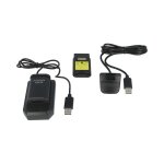Vhbw kit play & charge compatible avec microsoft xbox 360 manette - 1x chargeur, 1x c�ble d'alimentation, ...