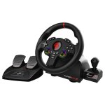 Volant de course gaming superdrive 220 rs - x ps4, xbox, switch 2, switch et pc