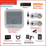 X - pro 256 go cbl - console de jeux vido super pro s905x avec wifi 4k hd, emulateur x pro 50 + , ...