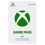 Xbox game pass core - 12 month membership - jeu en téléchargement Xbox game pass core - 12 month membership - jeu en téléchargement