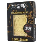 Yu - gi - oh! - b. skull dragon - carte plaque or 24k collector