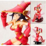 Yu - gi - oh! the dark side of dimensions statuette pvc 1 / 7 apple magician girl 22 cm