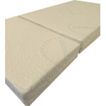 Matelas volutif 90 x 140 x 15 cm tissu ice touch + extension 90 x 50 x 15 cm