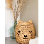 Panier en fibre v�g�tal naturel chat - kitty