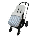 Sac universel pour poussettes  rayures bleues planeta ohana