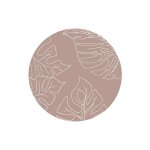 Tapis rond multifonctionnel jungle toddlekind