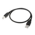 0. 5m cble usb fil imprimante fil a a b mle haute vitesse 2. 0 cordon de donnes noir
