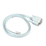 1. 5m / 5ft db9 a rj45 cble de console mle a femlle renversement cordon rollover magideal