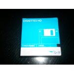 10 disquettes noir hd quill 1, 44 mb