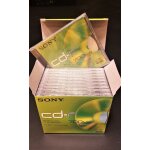 10 x cd - r sony 700 mb 80mn - boitiers cd cristal standard 10 x cd - r sony 700 mb 80mn - boitiers cd cristal standard