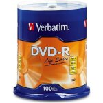 100 dvd - r verbatim