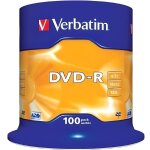 100 dvd - r vierge verbatim
