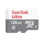 128go sandisk ultra 80mb / s class 10 micro sd sdxc