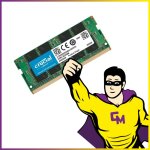 16go ram ddr4 crucial ct16g4sfd824a sodimm 2400 mhz m�moire pc portable