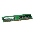 1go ram qimonda hys64t128020hu - 3s - b 240 - pin dimm ddr2 pc2 - 5300u 667mhz 2rx8 cl5