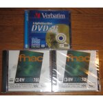 2 cd rw vierges 700 mo + 1 dvd vierge 4, 7 go