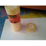 3m scotch ruban adhsif 508, transparent, 19 mm x 66 m