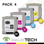 4 x cartouches d'encre noir / cyan / magenta / jaune compatible epson t1291 / t1292 / t1293 / t1294 avec ...