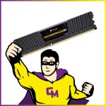4go ram ddr3 corsair vengeance lp cml16gx3m4x1600c8 pc3 - 12800 1600mhz dimm 1. 5v