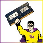 4go ram ddr3 kingston kth - x3cs / 4g dimm 1600 mhz m�moire pc portable