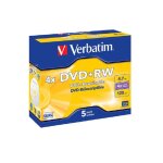 5 dvd rw verbatim