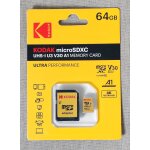 64 go - carte m�moire kodak ultra performance micro sdxc uhs - i u3 v30 a1 - 4k ultra hd - classe 10 ...
