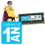 8go ram ddr3 pc3l - 12800s crucial ct102464bf160b. m16fp sodimm pc portable