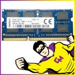 8go ram ddr3l pc3l - 12800s hp691160 - h66 - mcn sodimm m�moire pc portable monsieurcyberman