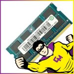 8go ram ddr3l pc3l - 12800s rmt3160mp68faf - 1600 m�moire pc portable monsieurcyberman