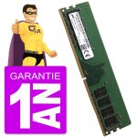 8go ram ddr4 pc4 - 19200u micron mta8atf1g64az - 2g3h1 dimm pc bureau